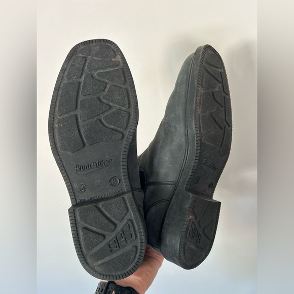 Blundstone Rustic Black Chelsea Boots M9 W11 - Picture 6 of 6